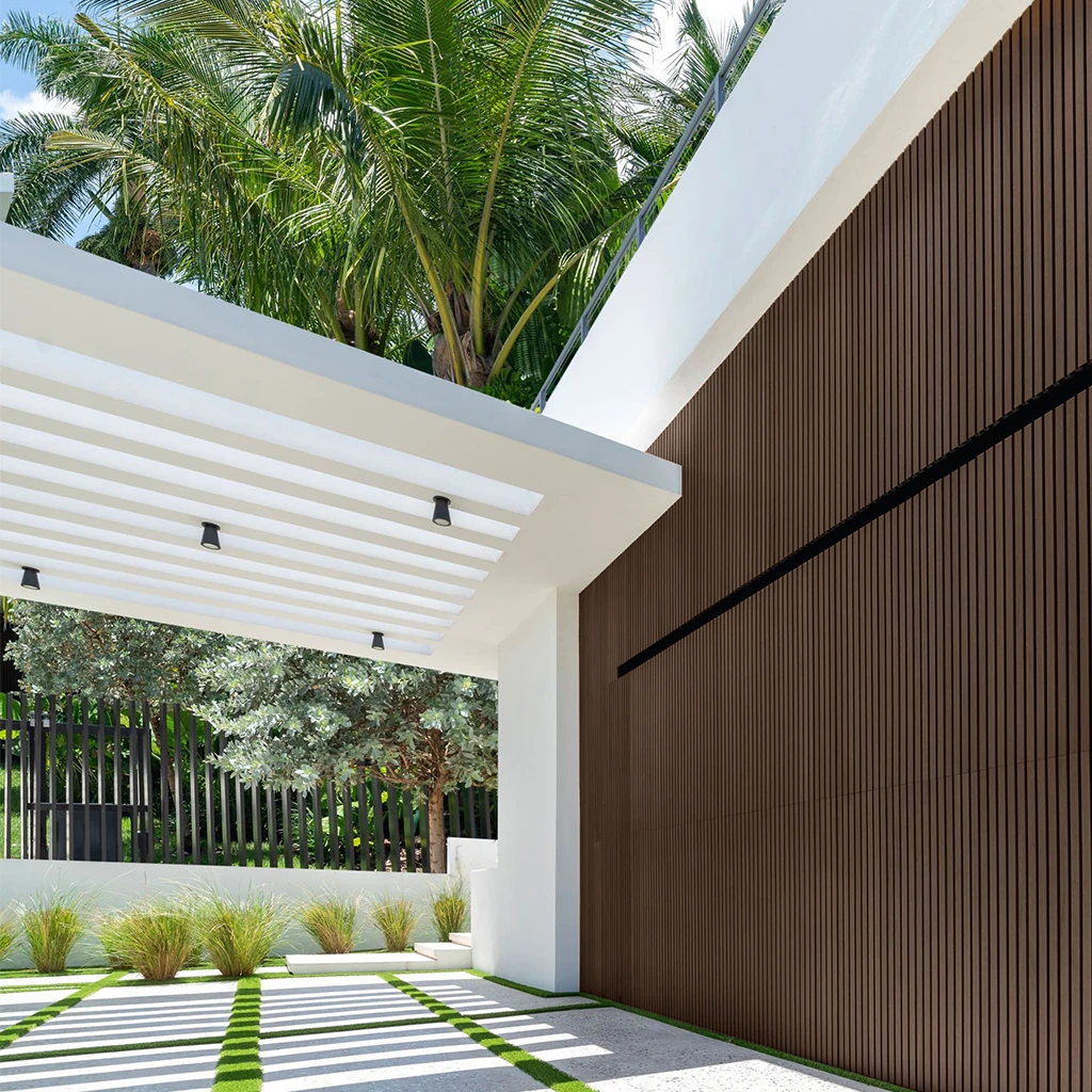 Wall panel Ipe en obra